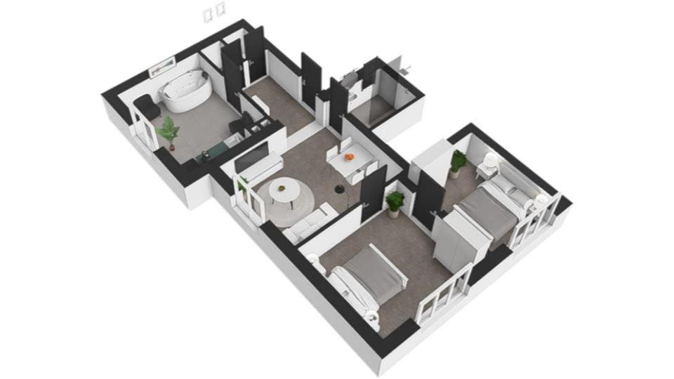 Apartmany Praha-Modrany Esterno foto
